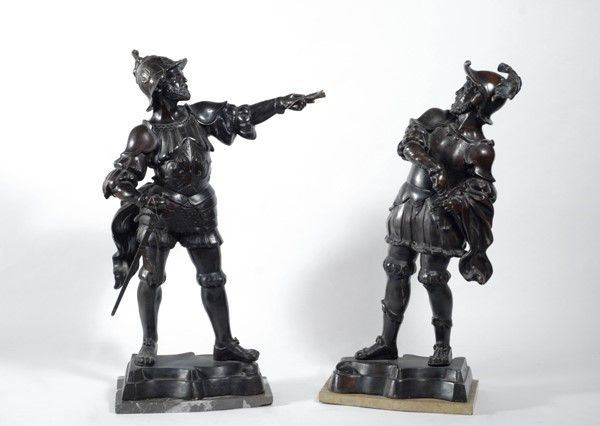 Lanzichenecchi  - Auction Antiquariato, mobili, porcellane e dipinti antichi - I - Galleria Pananti Casa d'Aste