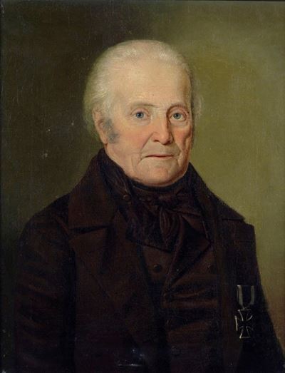 Ritratto di Uomo Decorato con la Croce di Ferro