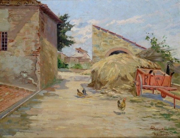 Arturo Pagliai - Aia con Carro