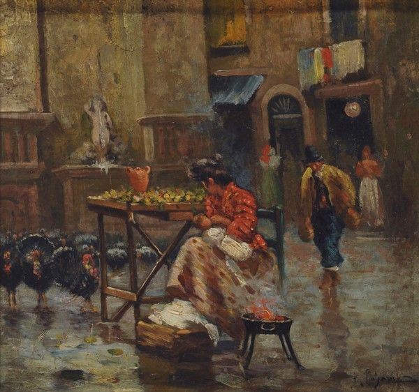 Salvatore Balsamo - La fioraia