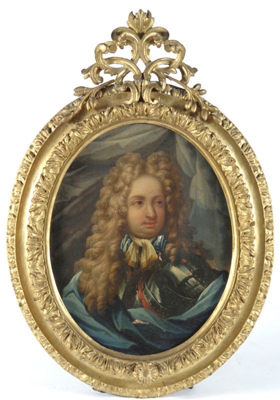 Scuola Romana, XVIII Sec. - Antonio e Francesco Farnese, Duchi di Parma e Piacenza