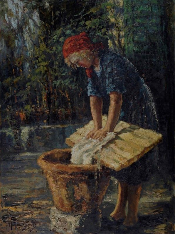 Alessandro Monsagrati - Lavandaia