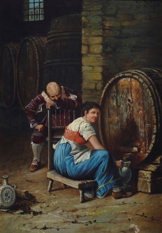 Giovanni Garinei - Tra le botti