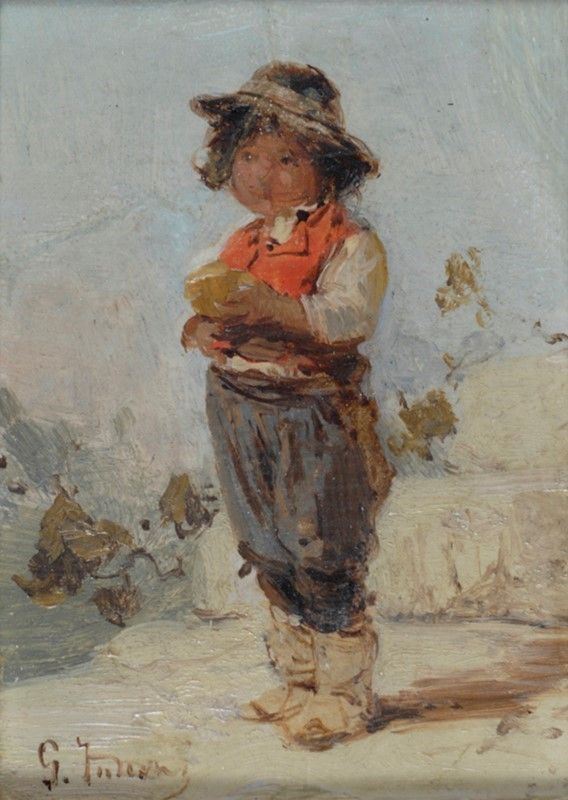 Gerolamo Induno - Contadinello