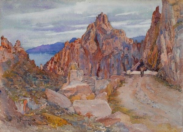 Gustave Krafft - Piana di Corsica