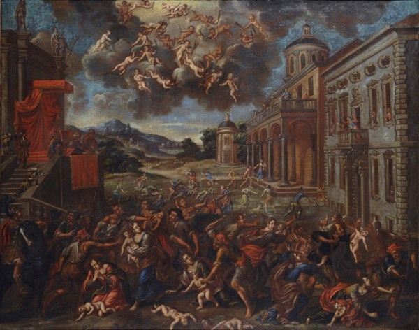 Anonimo, XVII sec. - Strage degli Innocenti