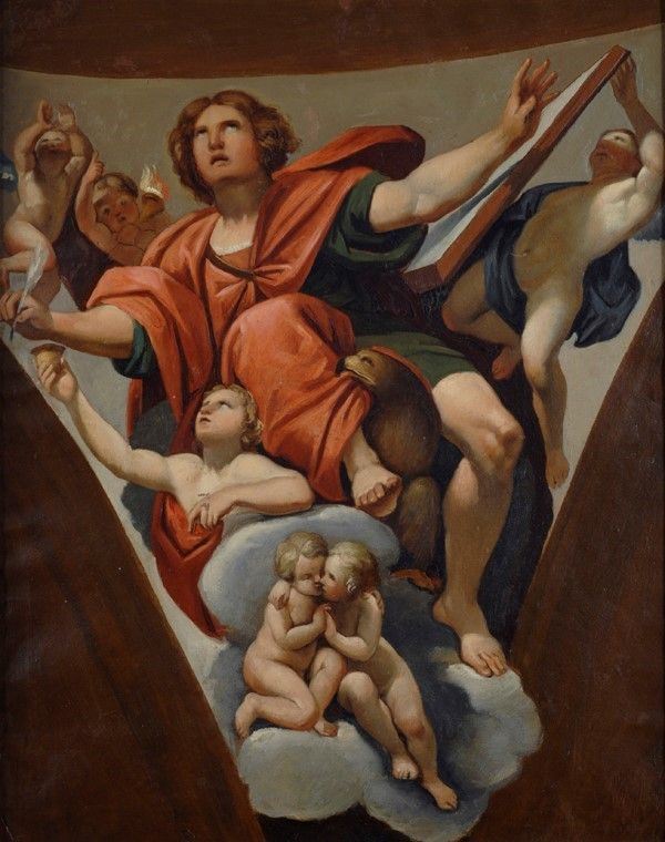 Anonimo, XIX Sec. - San Giovanni (da Domenichino)