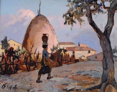 Paesaggio con Figura