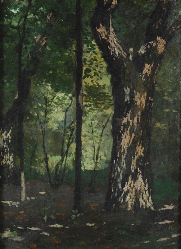 Scuola Toscana, inizio XX sec., Le cascine di Firenze
