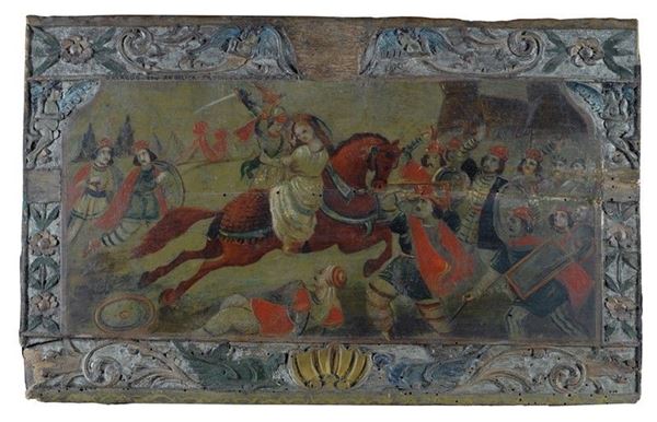 Pannello istoriato  - Auction ANTIQUARIATO - Galleria Pananti Casa d'Aste