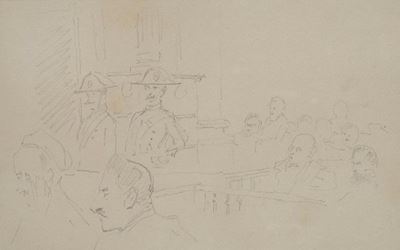 In Tribunale (fronte e Retro)