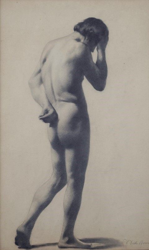 Anonimo, XIX Sec. - Nudo