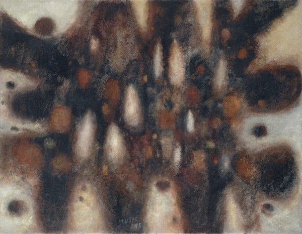 Zoran Music : Suite Byzantine  (1958)  - Olio su tela - Auction Arte Moderna e Contemporanea - Galleria Pananti Casa d'Aste