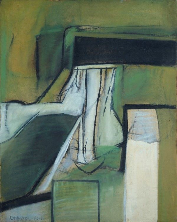 Bepi Romagnoni : Analisi  (1960-61)  - Olio su tela - Auction Arte Moderna e Contemporanea - Galleria Pananti Casa d'Aste