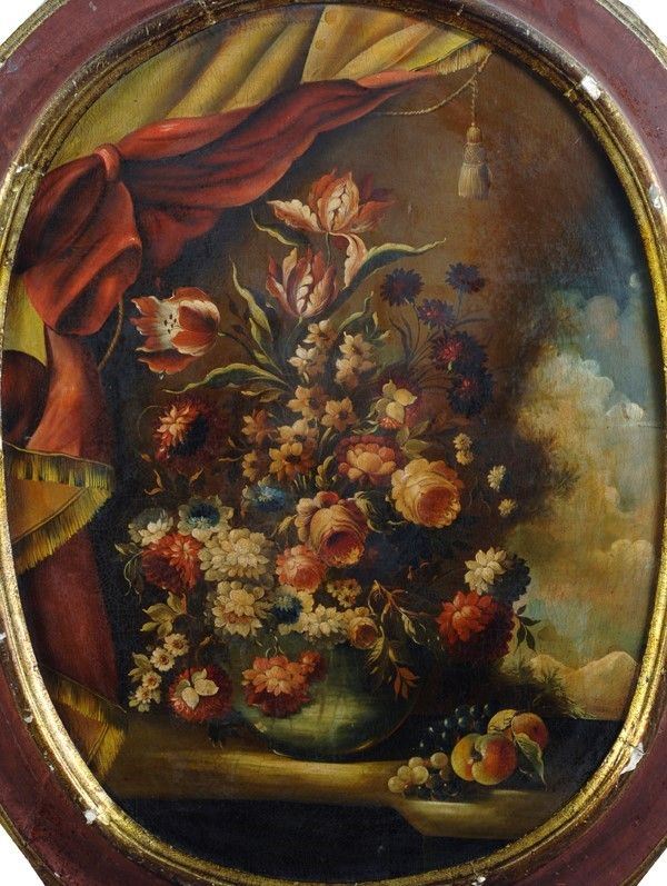 Anonimo, XIX Sec. - Fiori