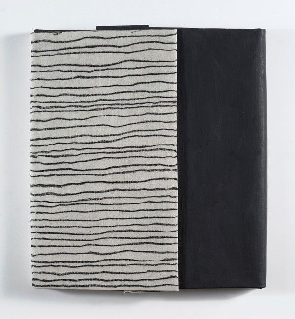 Cesare Berlingeri : Senza titolo  (2008)  - Tecnica mista su  tela piegata - Asta Arte Moderna e Contemporanea - Galleria Pananti Casa d'Aste