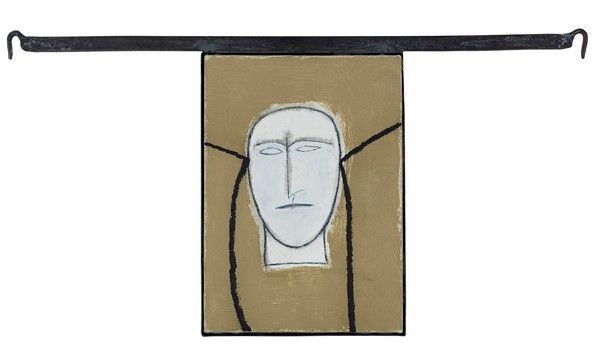 Mimmo Paladino : Primo piano  (2006)  - Olio su tela - Auction Antiquariato - I - Galleria Pananti Casa d'Aste