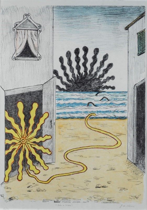 Giorgio de Chirico - Sole e mare