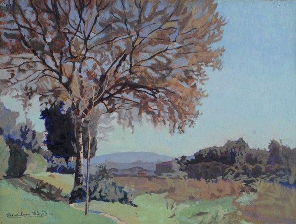 Llewelyn Lloyd - Mattino D’autunno sulla Riva Dell’arno