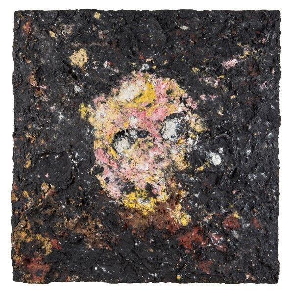 BASSIRI BIZHAN : Evaporazioni (Ritratto di Goya)  (2016)  - Cartapesta e pigmenti - Asta Arte di ricerca per la ricerca - Galleria Pananti Casa d'Aste