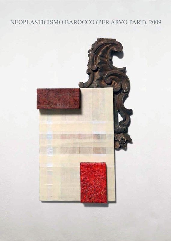 Albano Morandi : Neoplasticismo barocco (Per arvo part)  (2009)  - Tecnica mista - Auction Arte di ricerca per la ricerca - Galleria Pananti Casa d'Aste