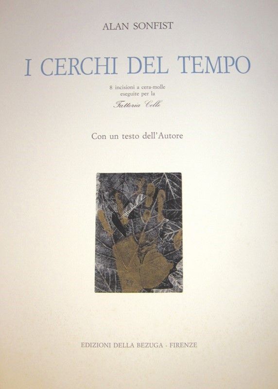 Alan Sonfist : I cerchi del tempo; es. 72/100  (1990)  - Cartella grafica - Asta Arte di ricerca per la ricerca - Galleria Pananti Casa d'Aste