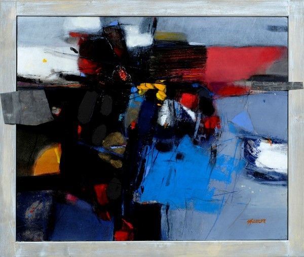 Vittorio Sopracase : Anche l'ombra cattura la luce  (2014)  - Tecnica mista su tela - Auction Antiquariato - I - Galleria Pananti Casa d'Aste