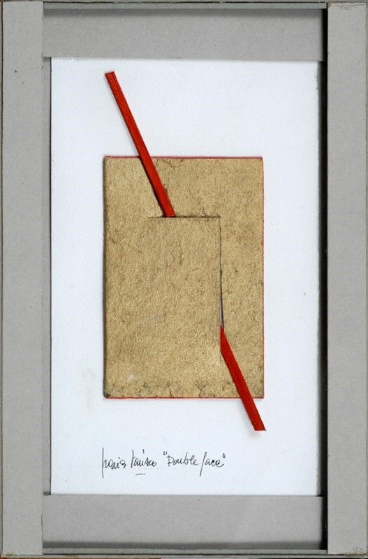 Grazia Varisco : Double  (2001)  - Cartone, vetro e legno - Asta Arte di ricerca per la ricerca - Galleria Pananti Casa d'Aste