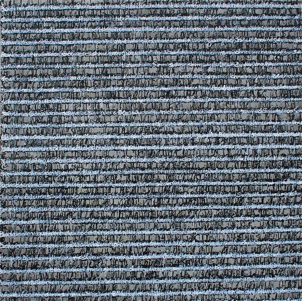Eduard Winklhofer : Senza titolo  (2014)  - Olio, acrilico e grafite su tela - Asta Arte di ricerca per la ricerca - Galleria Pananti Casa d'Aste