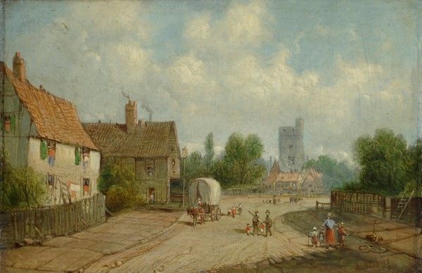 Alfred H. Vickers - Coppia di Dipinti