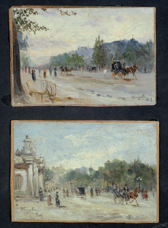 Pietro Scoppetta - Vedute Parigine