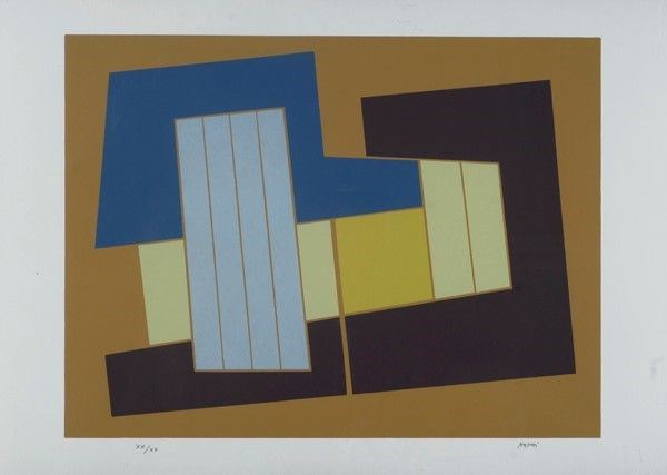 Gualtiero Nativi : Composizione  - Litografia - Auction Grafica ed edizioni - Galleria Pananti Casa d'Aste
