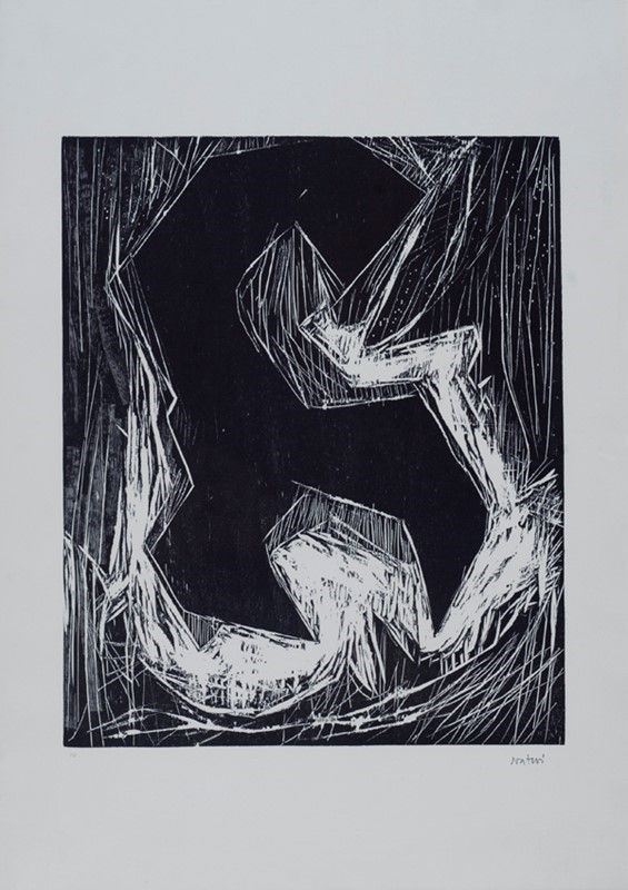 Gualtiero Nativi : Composizione  - Litografia - Auction GRAFICA ED EDIZIONI - Galleria Pananti Casa d'Aste