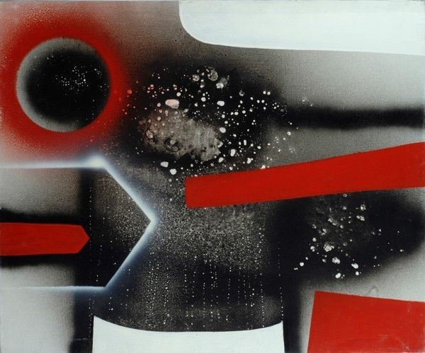 Alvaro Monnini : Memonemesi  (1973)  - Acrilico su tela - Auction Autori dell'800-900, Arte moderna e contemporanea - I - Galleria Pananti Casa d'Aste