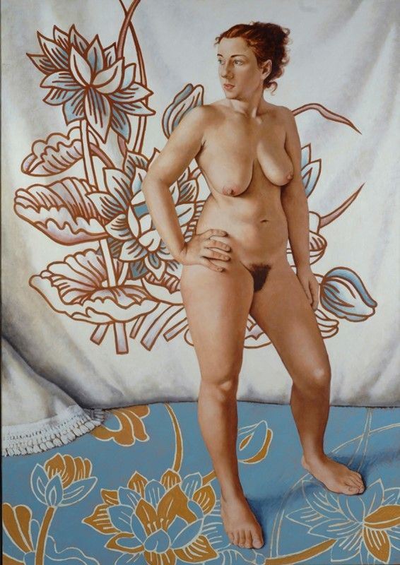 Livio Scarpella : Nudo  - Olio su tela - Asta Autori dell'800-900, Arte moderna e contemporanea - I - Galleria Pananti Casa d'Aste