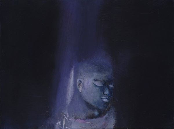 Klaus Mehrkens : Ragazzo  (1996)  - Olio su tela - Asta ARTE MODERNA E CONTEMPORANEA - Galleria Pananti Casa d'Aste