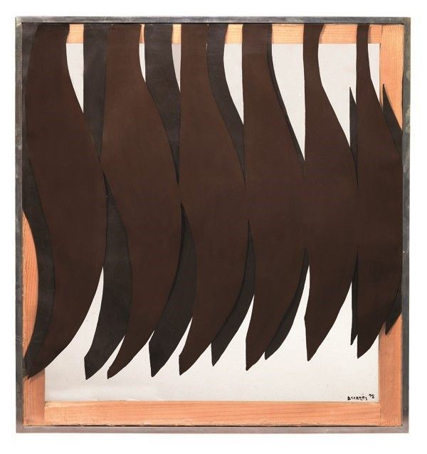 Carla Accardi : Senza titolo  (1972)  - Vernice su sicofoil - Asta Autori dell'800-900, Arte moderna e contemporanea - I - Galleria Pananti Casa d'Aste