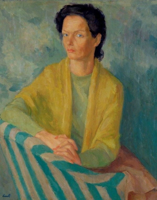 Emanuele Cavalli - Ritratto della Signora Dini