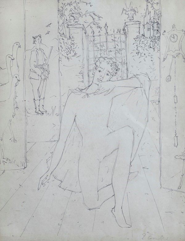 Emanuele Cavalli - Studio per scenografia