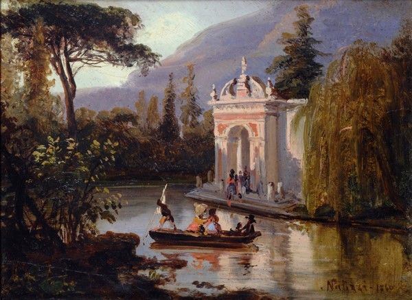 Nicola Palizzi - Gita in Traghetto al Tempio