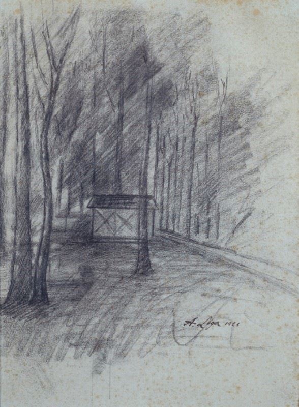Achille Lega - Le cascine