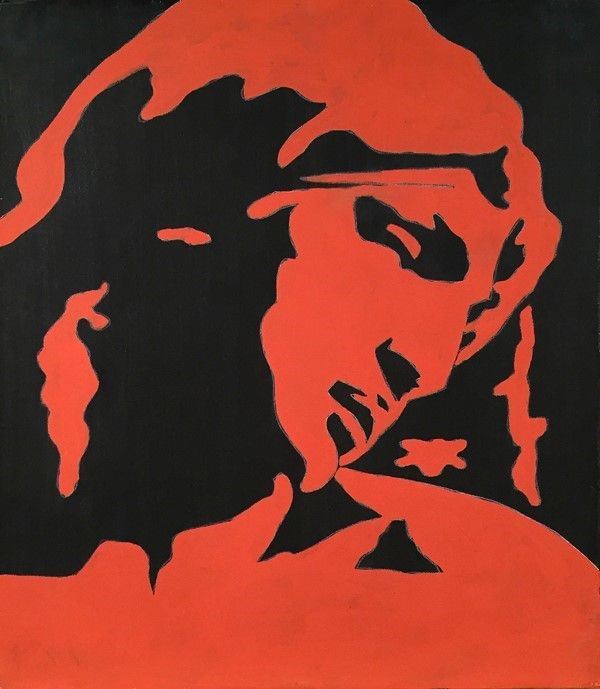 Tano Festa : Senza titolo  (1978)  - Acrilico su tela - Asta Antiquariato - I - Galleria Pananti Casa d'Aste
