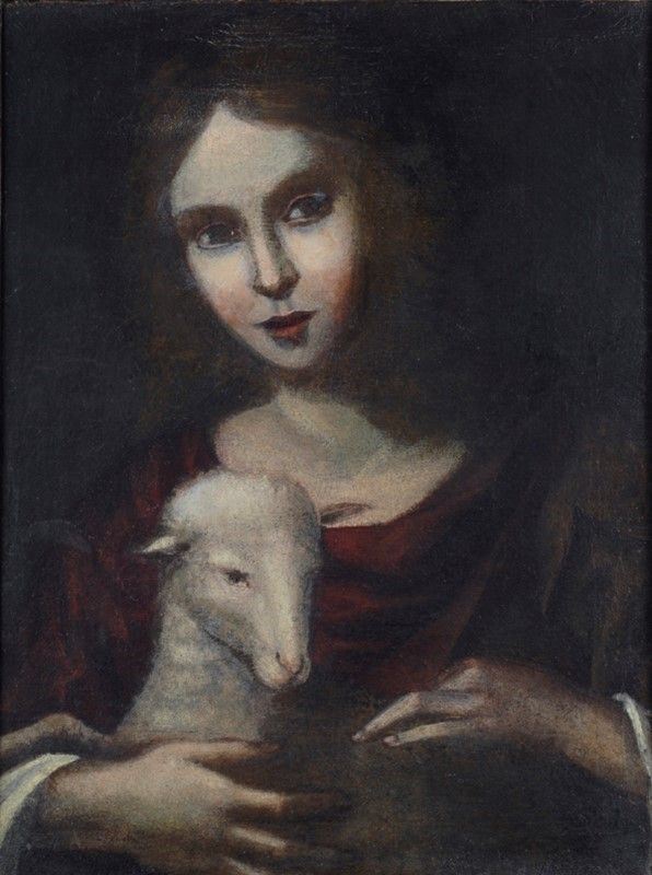 Scuola Italia Centrale, XVII Sec. - Sant'agnese