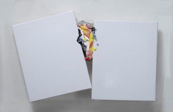 Renato Ranaldi : Fuoriquadro Contenzioso  - acrilico su tela - Auction Arte Moderna e Contemporanea - Galleria Pananti Casa d'Aste