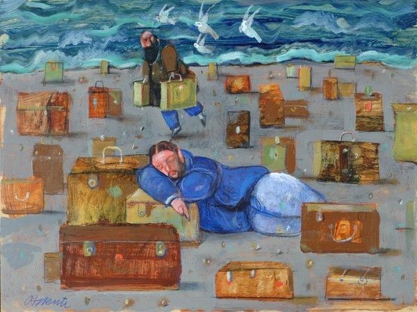 Antonio Possenti - Spiaggia delle valigie