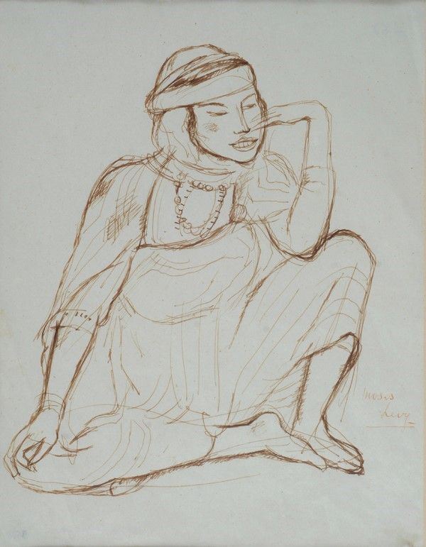 Moses Levy - Ragazza Tunisina