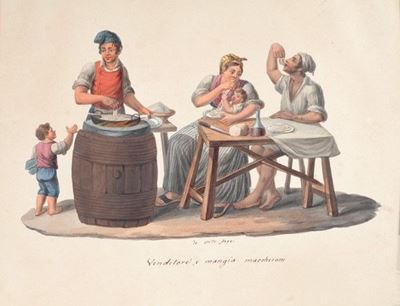 Venditore e Mangia Maccheroni