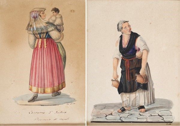 Michela De Vito - Acquaiola; Costume di Ischia