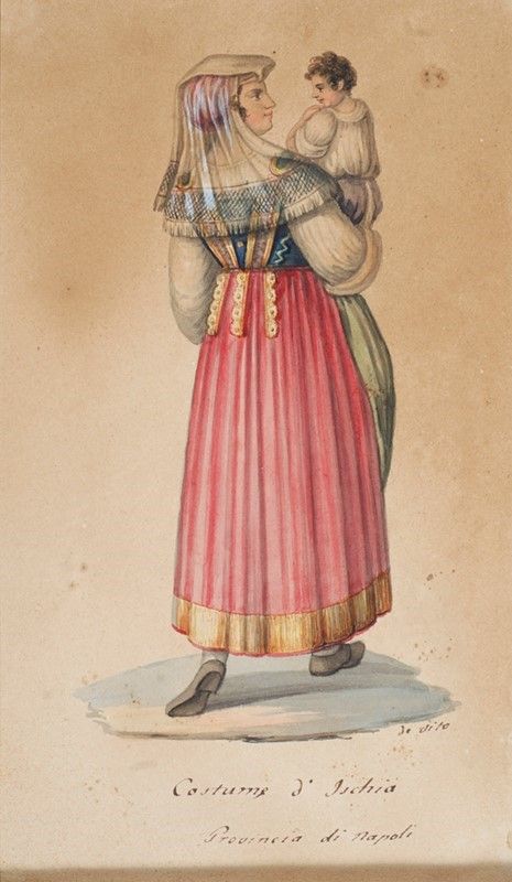 Michela De Vito - Acquaiola; Costume di Ischia
