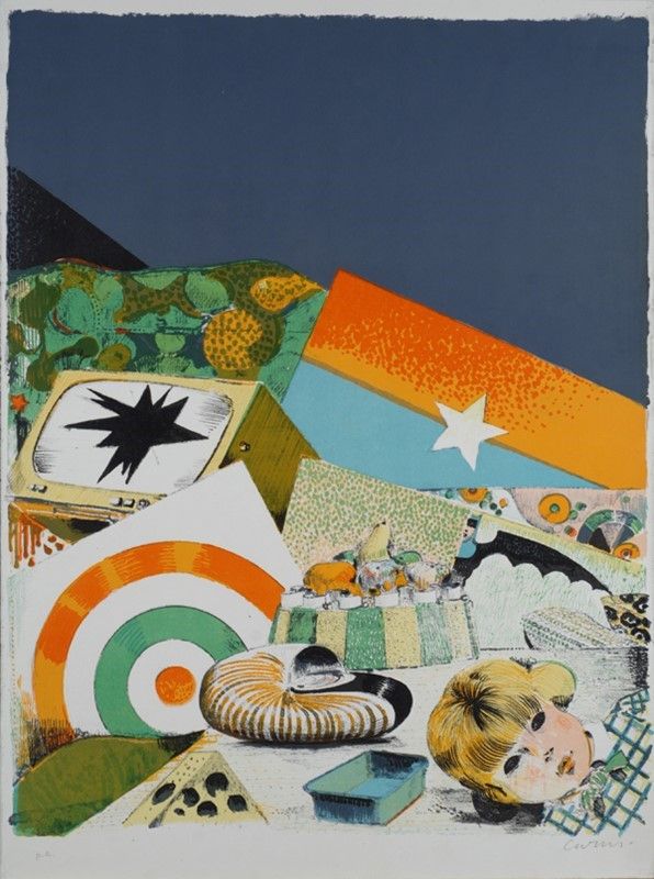 Bruno Caruso - Due Opere di Grafica